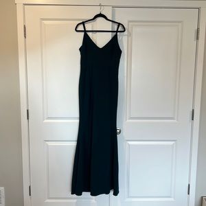 Lulus Infinite glory maxi dress in forest green
